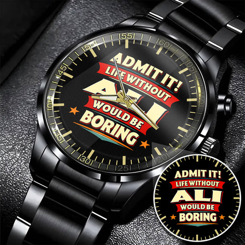 Red Sport Watch - Water Resistant