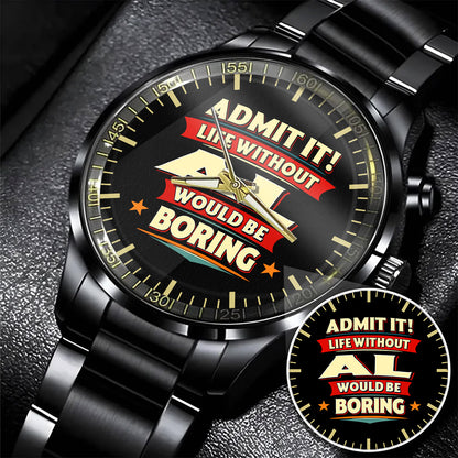 Red Sport Watch - Water Resistant