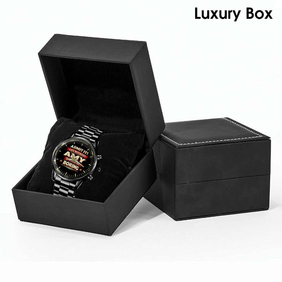 Red Sport Watch - Water Resistant