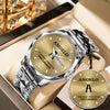 ANGELO K3579-109 Luxury Alloy-Men Watch, Personalized Premium Gift for Anniversary