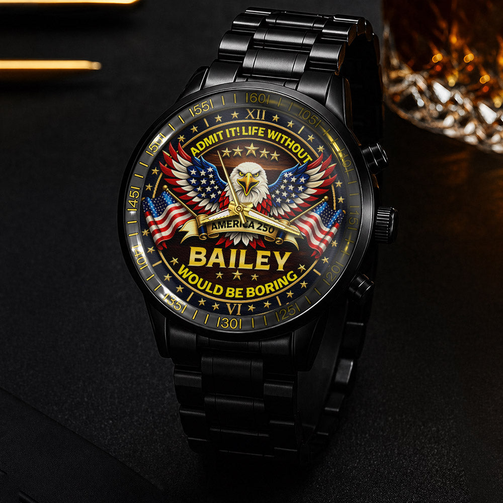 Red Sport Watch - Water Resistant