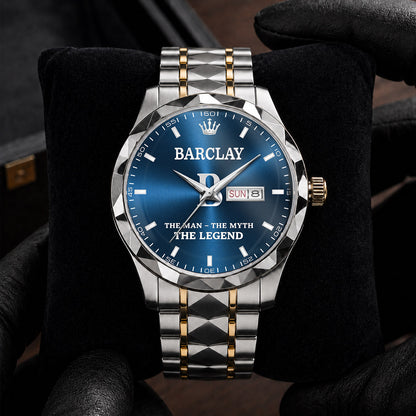 BARCLAY K3579-103 Luxury Alloy-Men Watch, Personalized Premium Gift for Anniversary