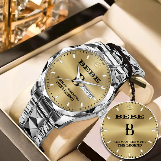 BEBE K3579-109 Luxury Alloy-Men Watch, Personalized Premium Gift for Anniversary