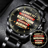 BENJAMIN K3579-08 Personalized Watch, Premium Gift for Anniversary