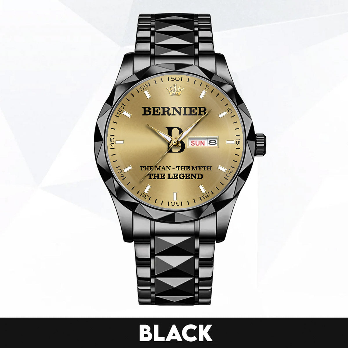 BERNIER K3579-109 Luxury Alloy-Men Watch, Personalized Premium Gift for Anniversary