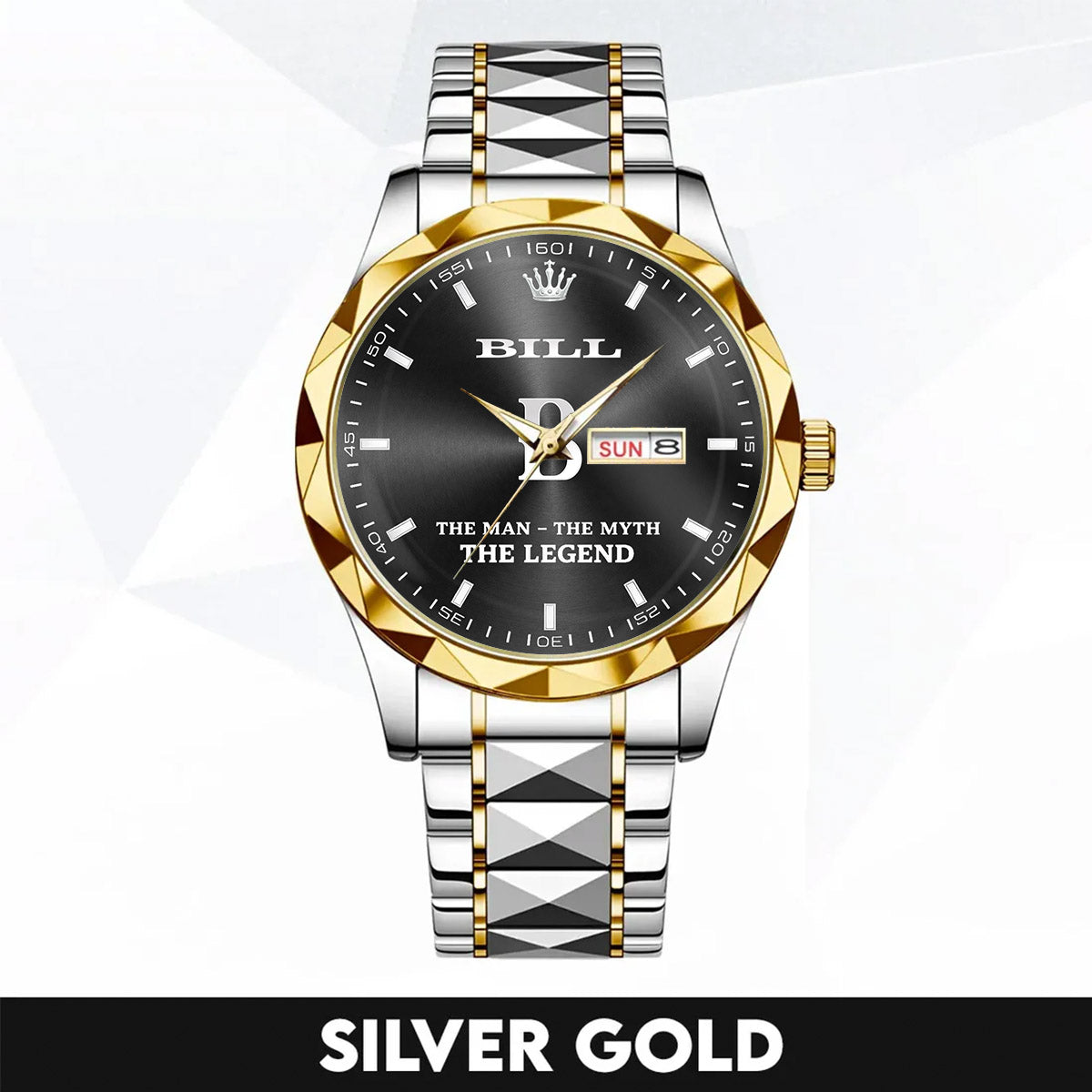 BILL K3579-104 Luxury Alloy-Men Watch, Personalized Premium Gift for Anniversary