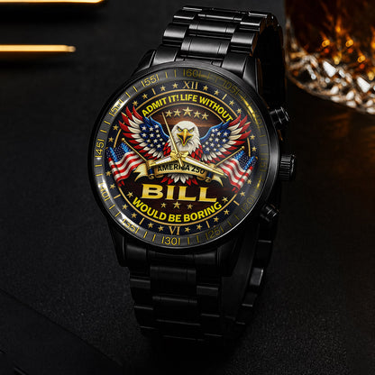 Red Sport Watch - Water Resistant