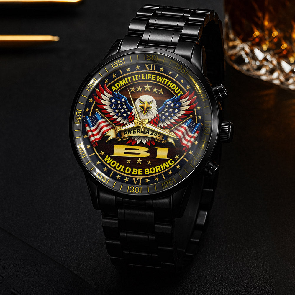 Red Sport Watch - Water Resistant