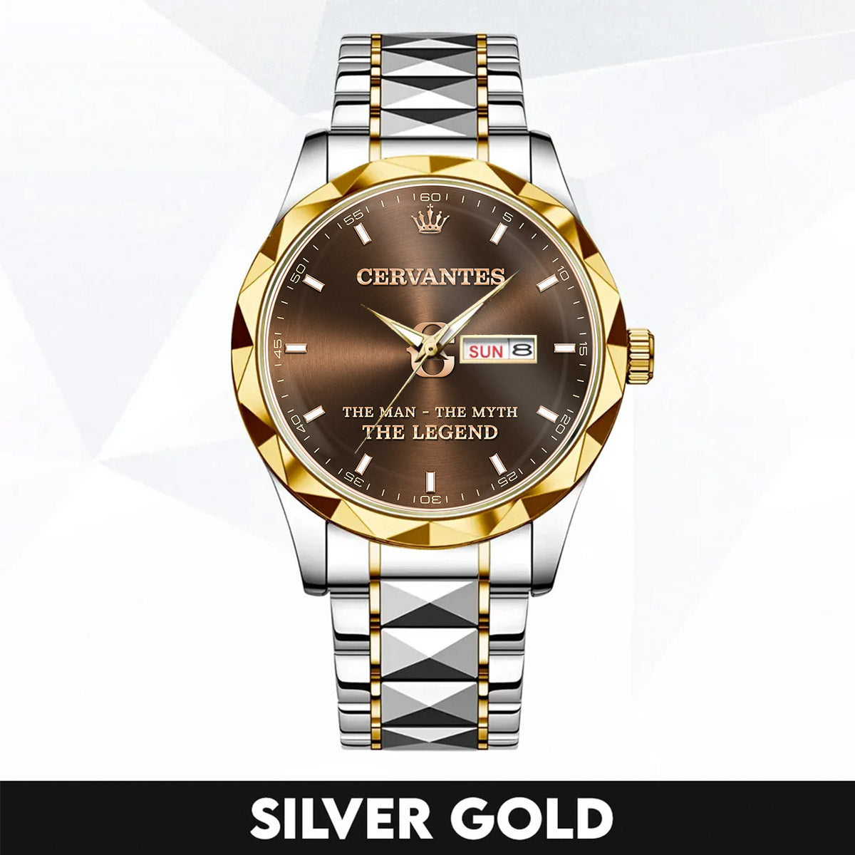 CERVANTES K3579-102 Luxury Alloy-Men Watch, Personalized Premium Gift for Anniversary