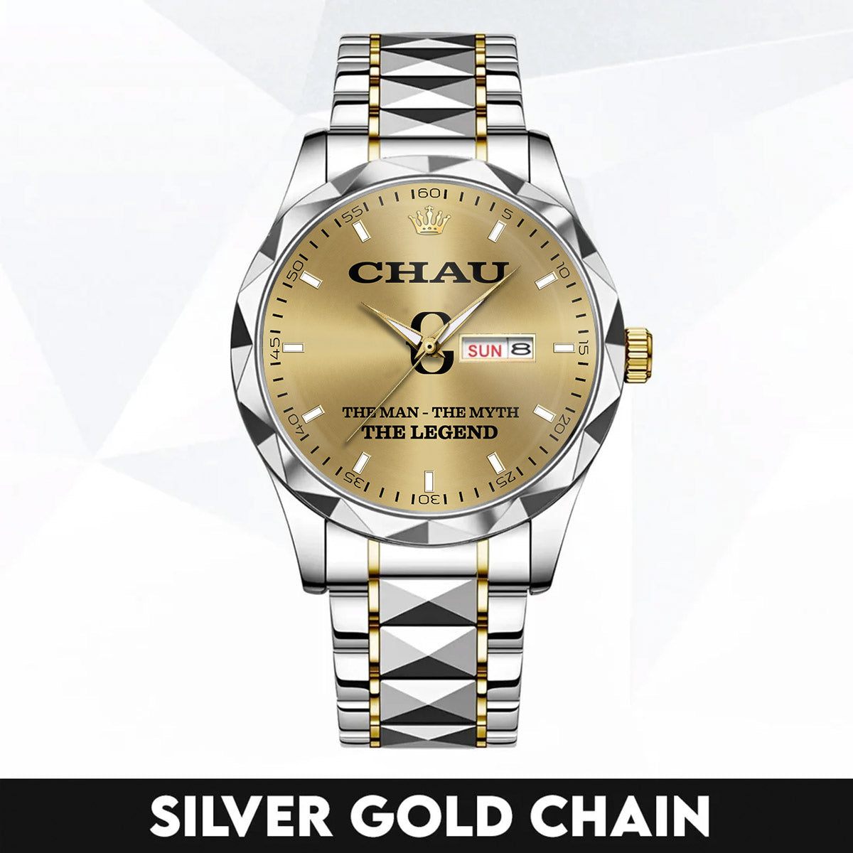 CHAU K3579-109 Luxury Alloy-Men Watch, Personalized Premium Gift for Anniversary