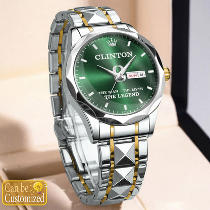 CLINTON K3579-101 Luxury Alloy-Men Watch, Personalized Premium Gift for Anniversary