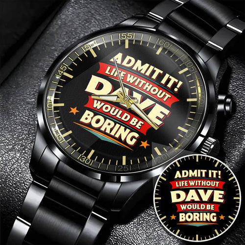 Red Sport Watch - Water Resistant