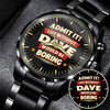 DAVE K3579-08 Personalized Watch, Premium Gift for Anniversary