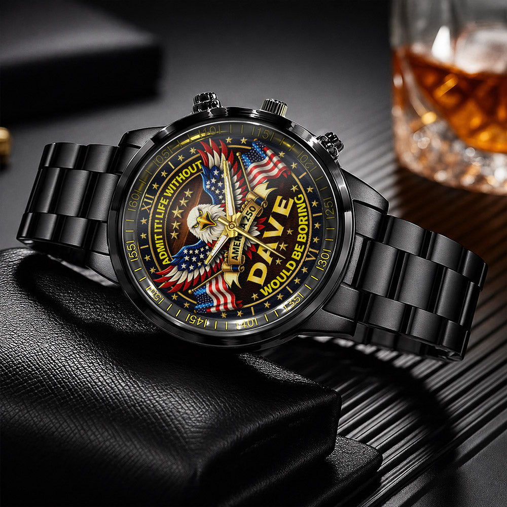Red Sport Watch - Water Resistant
