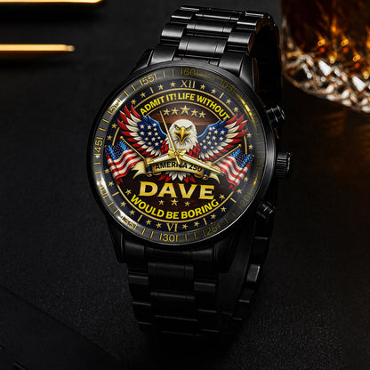 Red Sport Watch - Water Resistant