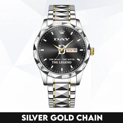 DAY K3579-104 Luxury Alloy-Men Watch, Personalized Premium Gift for Anniversary