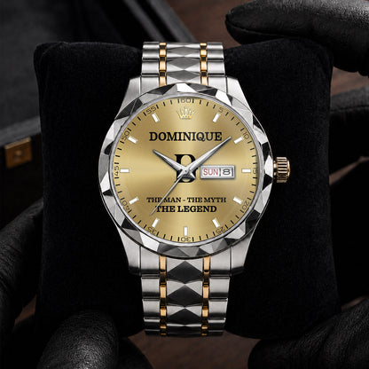 DOMINIQUE K3579-109 Luxury Alloy-Men Watch, Personalized Premium Gift for Anniversary