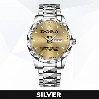 DORA K3579-109 Luxury Alloy-Men Watch, Personalized Premium Gift for Anniversary