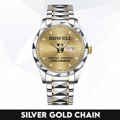 DOWELL K3579-109 Luxury Alloy-Men Watch, Personalized Premium Gift for Anniversary