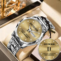 DUKES K3579-109 Luxury Alloy-Men Watch, Personalized Premium Gift for Anniversary