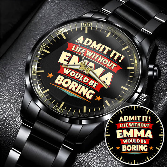 Red Sport Watch - Water Resistant