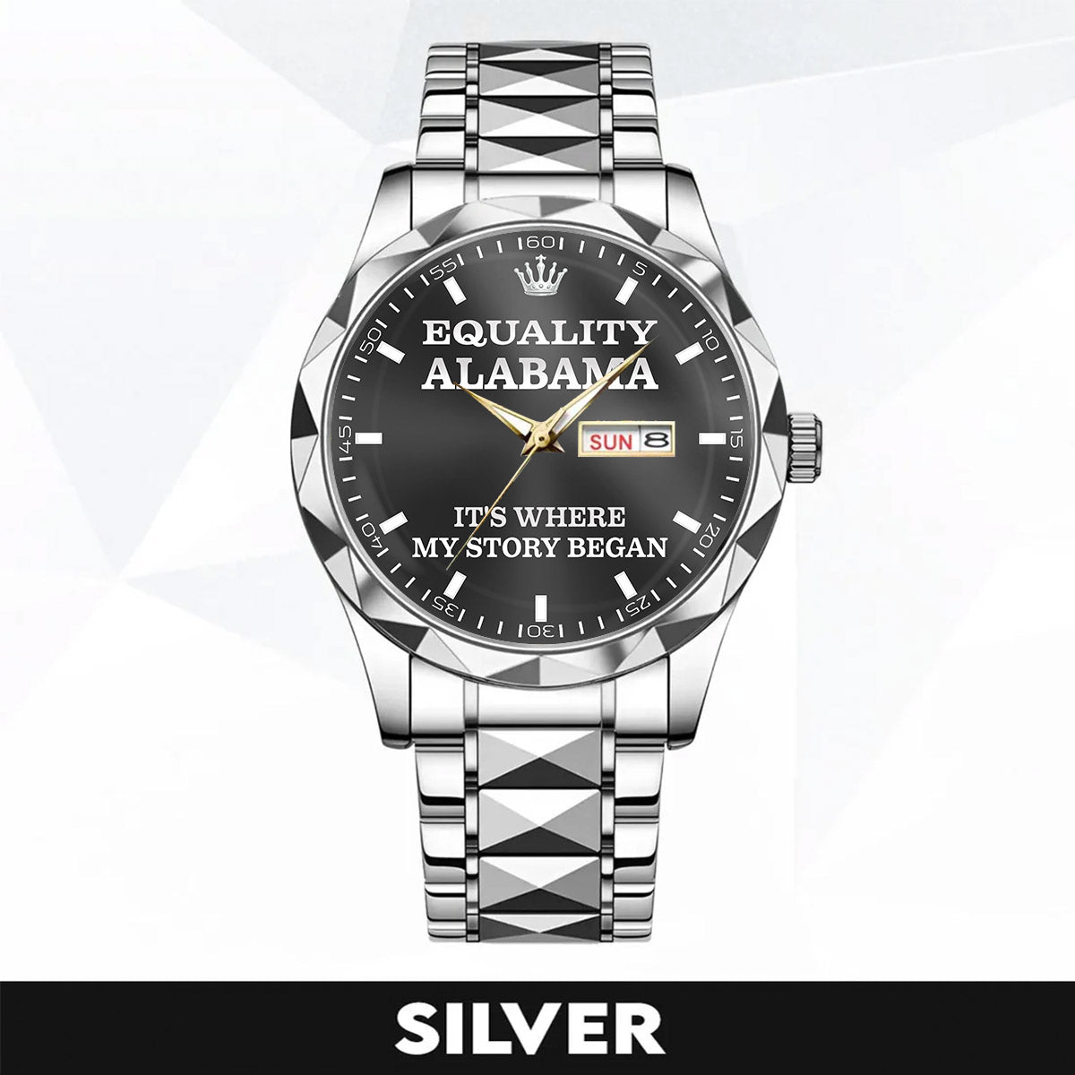 Equality, Alabama - Home Is Where My Story Began | Hometown Watch Gift for Men & Women
