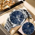 FELIPE K3579-10-Men Watch, Personalized