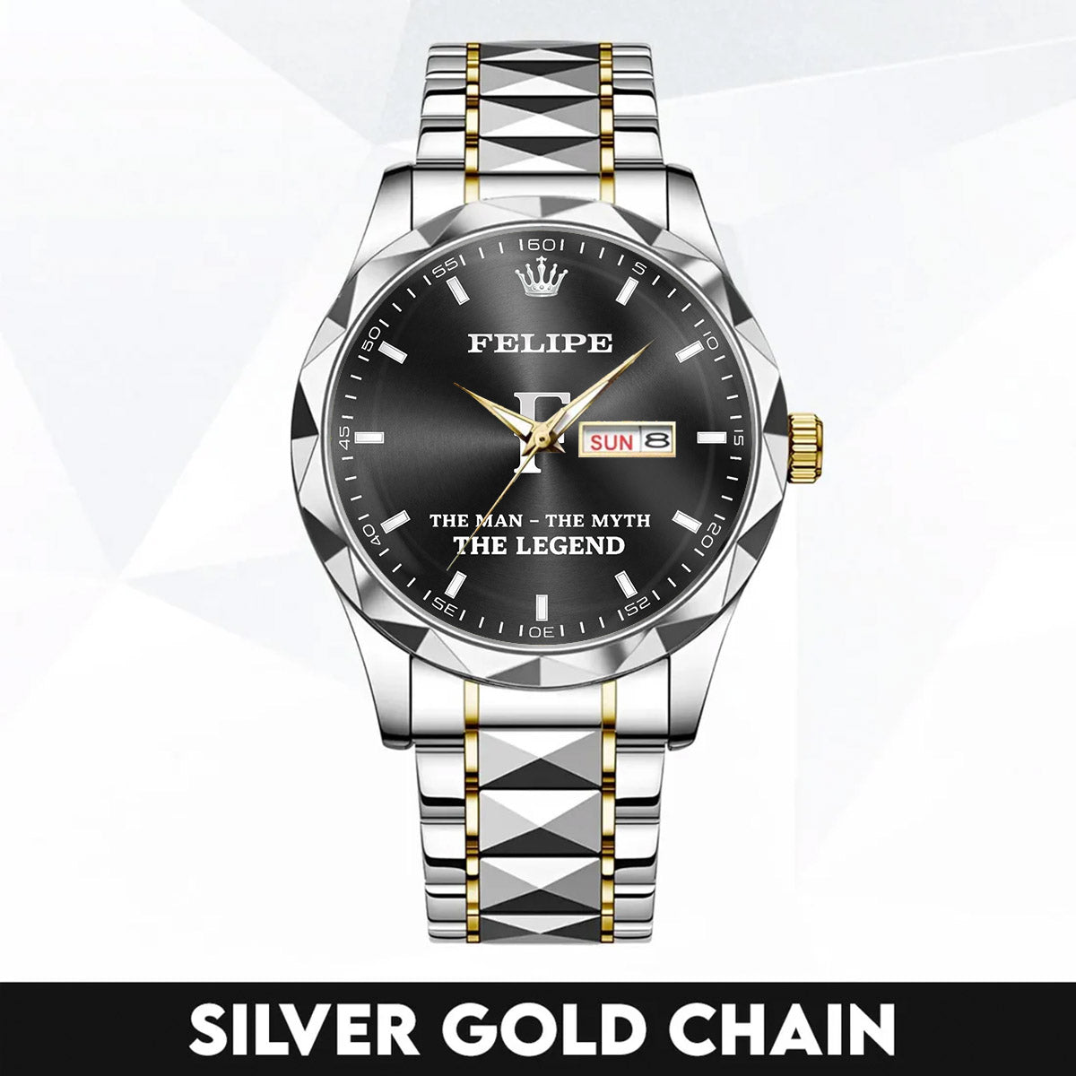 FELIPE K3579-104 Luxury Alloy-Men Watch, Personalized Premium Gift for Anniversary