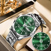 GLOVER K3579-101 Luxury Alloy-Men Watch, Personalized Premium Gift for Anniversary