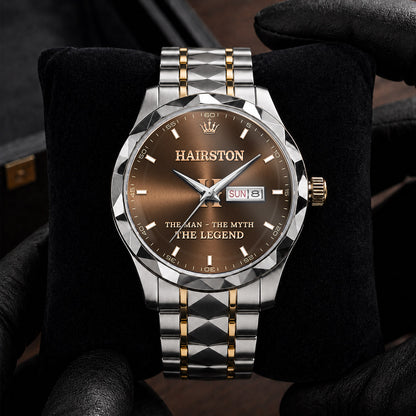HAIRSTON K3579-102 Luxury Alloy-Men Watch, Personalized Premium Gift for Anniversary