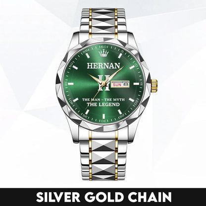 HERNAN K3579-101 Luxury Alloy-Men Watch, Personalized Premium Gift for Anniversary