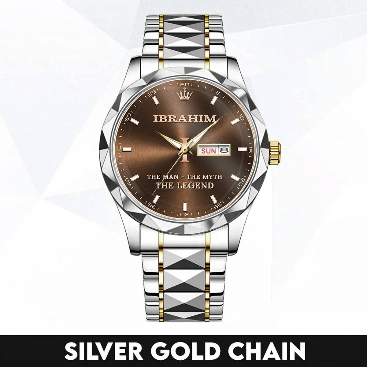 IBRAHIM K3579-102 Luxury Alloy-Men Watch, Personalized Premium Gift for Anniversary