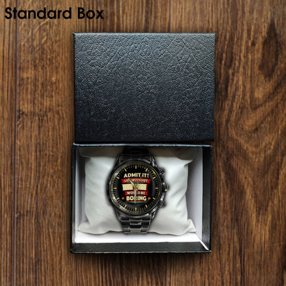 Red Sport Watch - Water Resistant