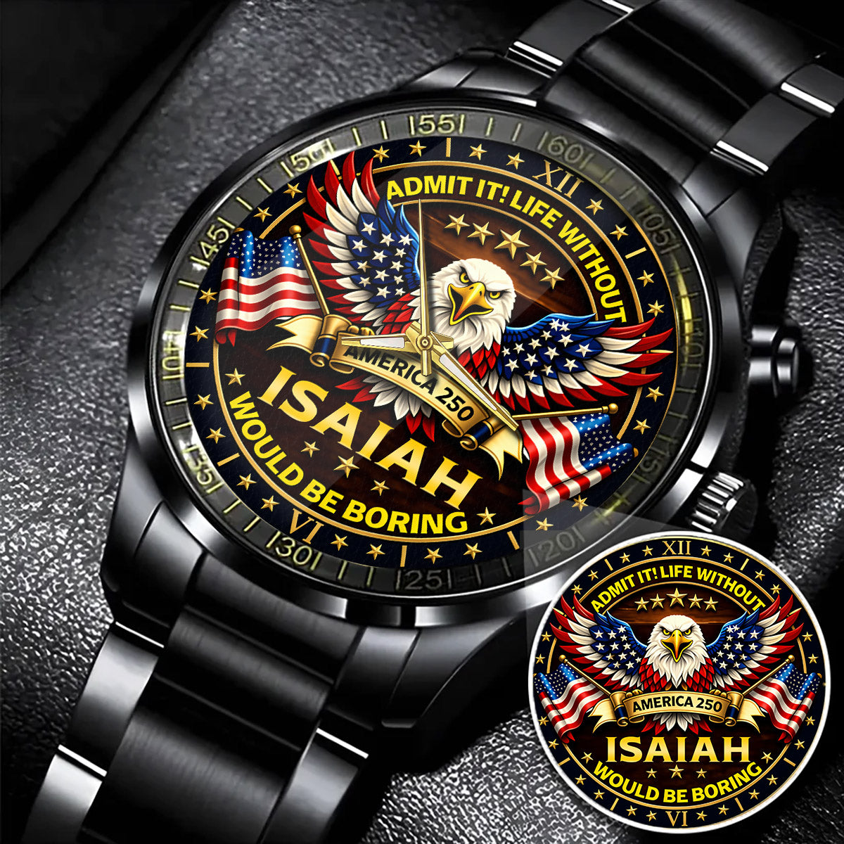 Red Sport Watch - Water Resistant