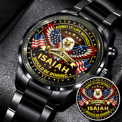 Red Sport Watch - Water Resistant