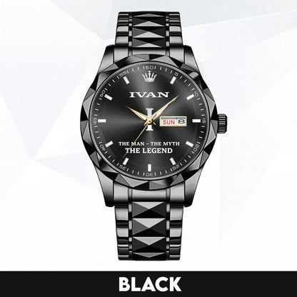 IVAN K3579-104 Luxury Alloy-Men Watch, Personalized Premium Gift for Anniversary