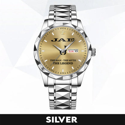 JAE K3579-109 Luxury Alloy-Men Watch, Personalized Premium Gift for Anniversary