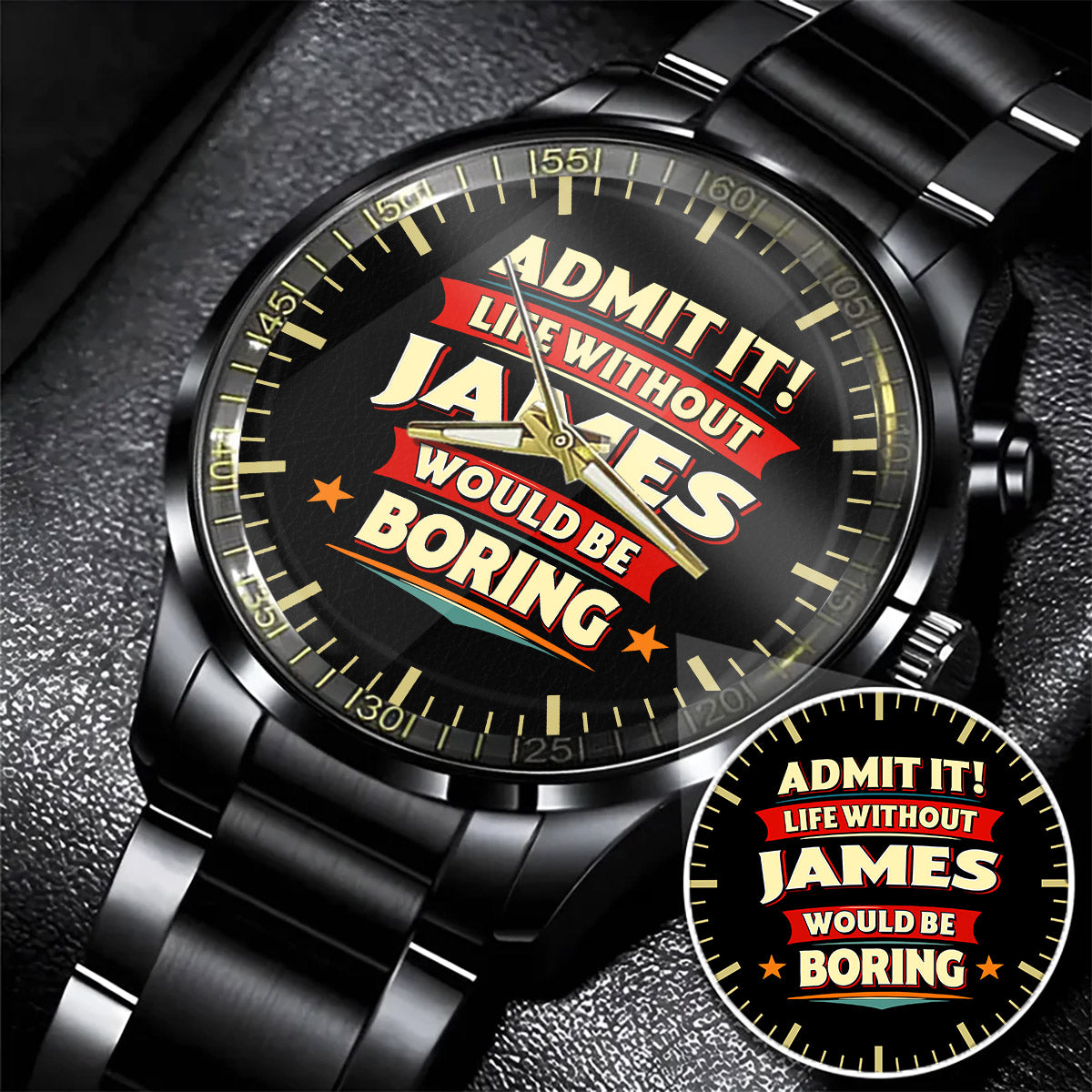 Red Sport Watch - Water Resistant