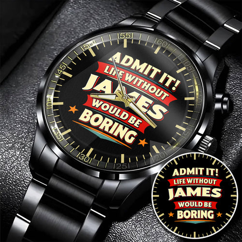 Red Sport Watch - Water Resistant