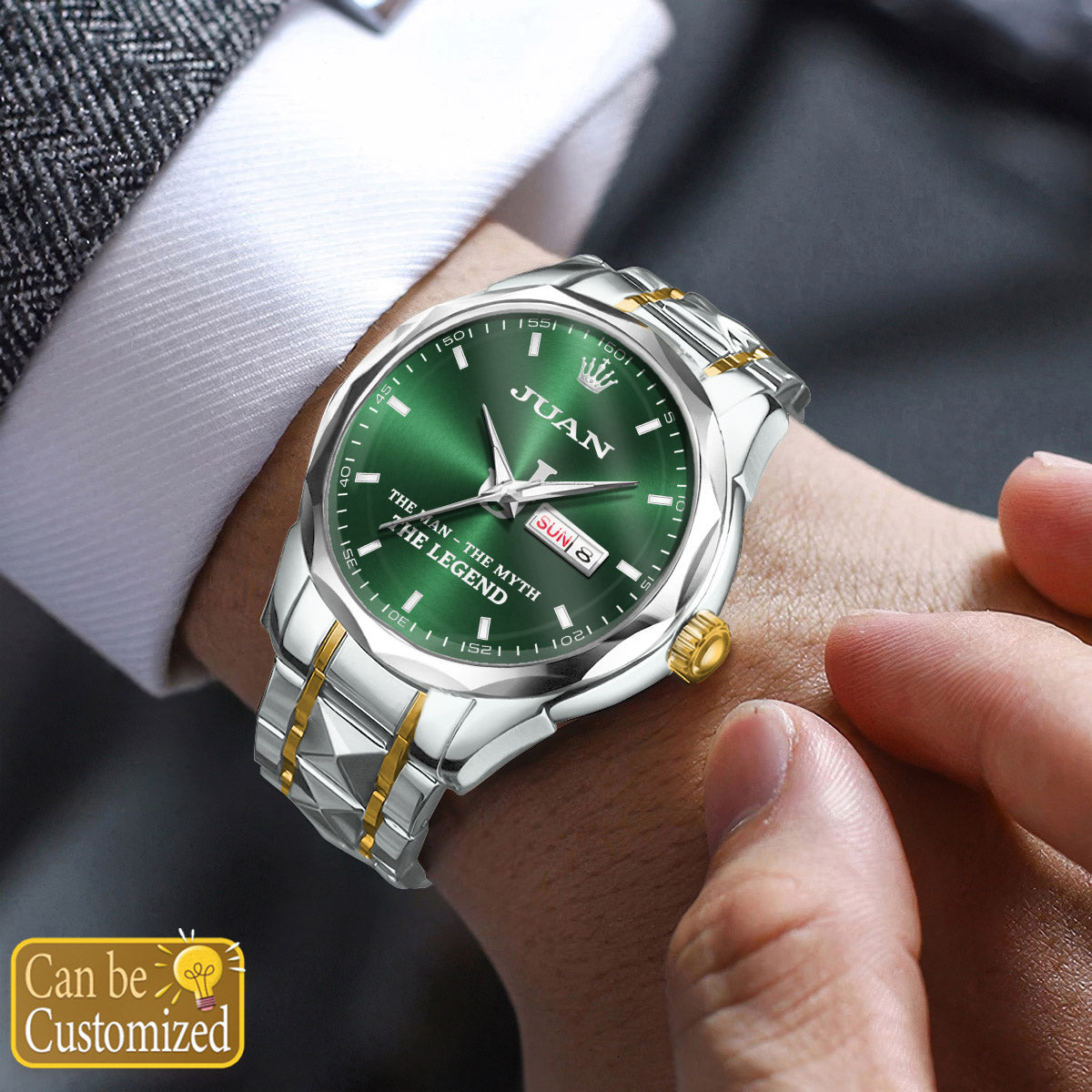JUAN K3579-101 Luxury Alloy-Men Watch, Personalized Premium Gift for Anniversary