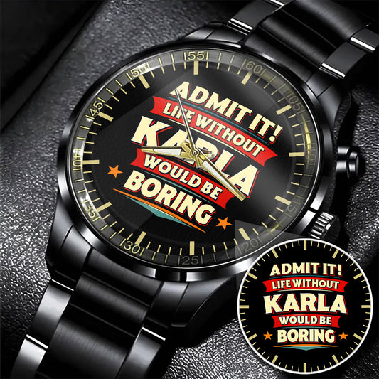 Red Sport Watch - Water Resistant