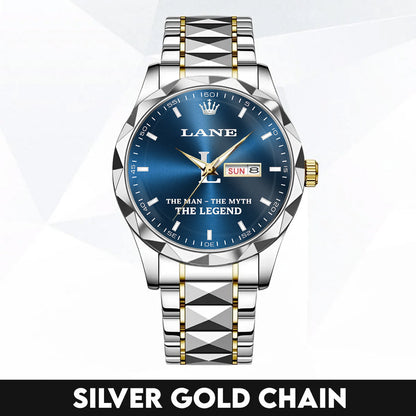 LESLEY K3579-103 Luxury Alloy-Men Watch, Personalized Premium Gift for Anniversary