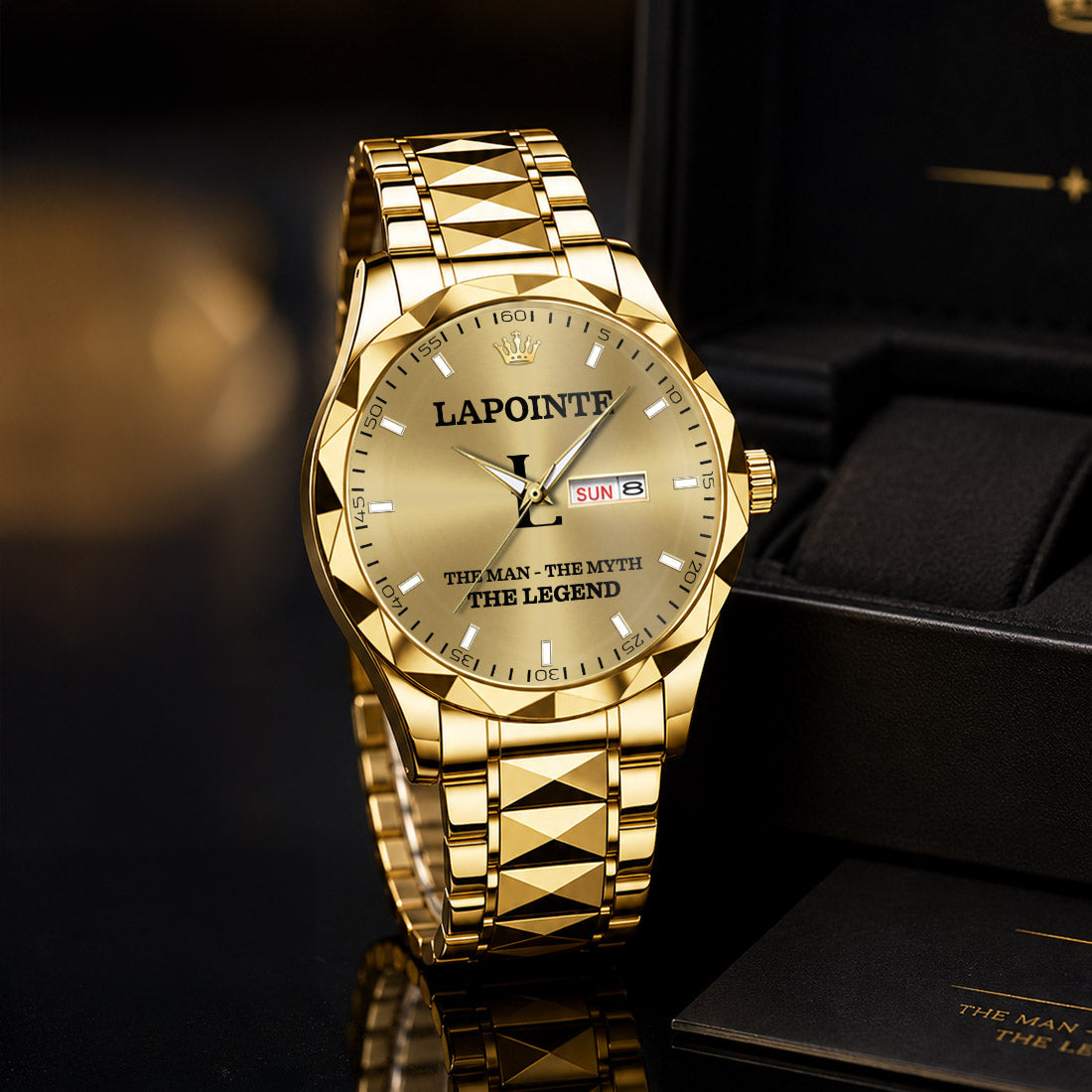 LAPOINTE K3579-109 Luxury Alloy-Men Watch, Personalized Premium Gift for Anniversary
