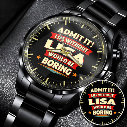 Red Sport Watch - Water Resistant
