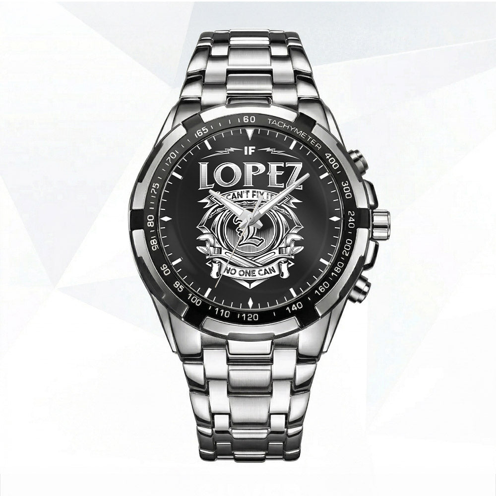 LOPEZ K3579-06 Alloy-Quatz-Men Watch, Personalized Premium Gift for Anniversary