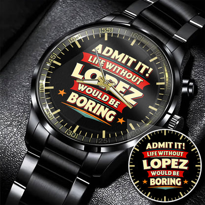 Red Sport Watch - Water Resistant