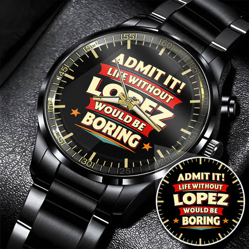 Red Sport Watch - Water Resistant
