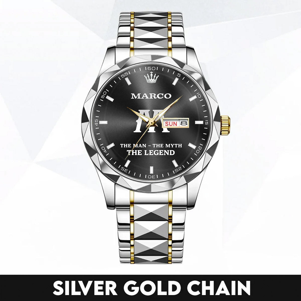 MARCO K3579-104 Luxury Alloy-Men Watch, Personalized Premium Gift for Anniversary
