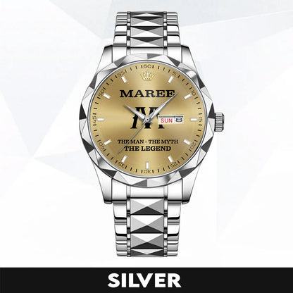 MAREE K3579-109 Luxury Alloy-Men Watch, Personalized Premium Gift for Anniversary