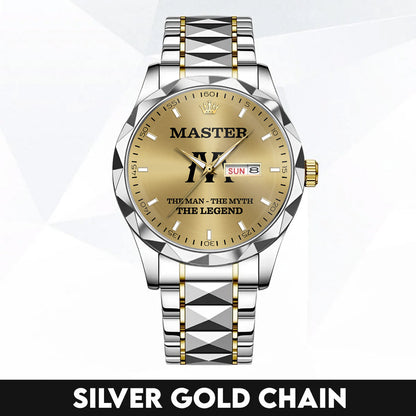 MASTER K3579-109 Luxury Alloy-Men Watch, Personalized Premium Gift for Anniversary